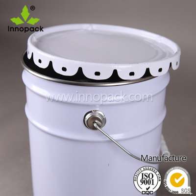 22L tinplate bucket tin pail for paint made in China