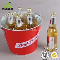 tin ice bucket for beer corona ice bucket 5qt cheap metal bucket